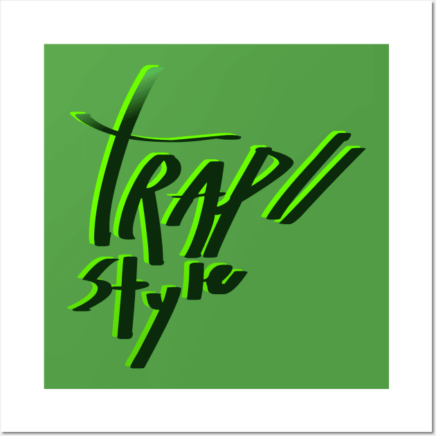 trap style graffiti tag Wall Art by FelippaFelder